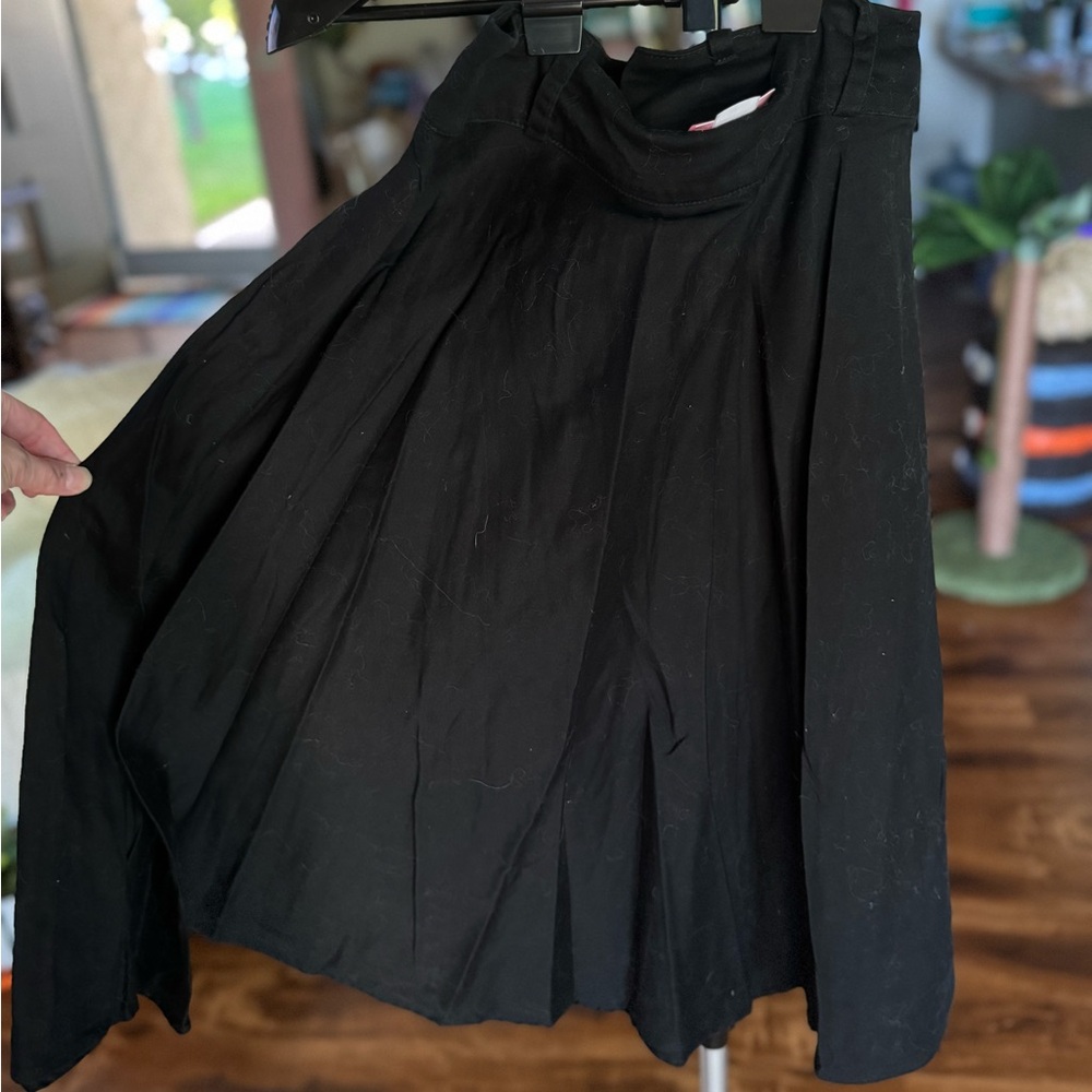 Pinup Couture Skirt - Black - L